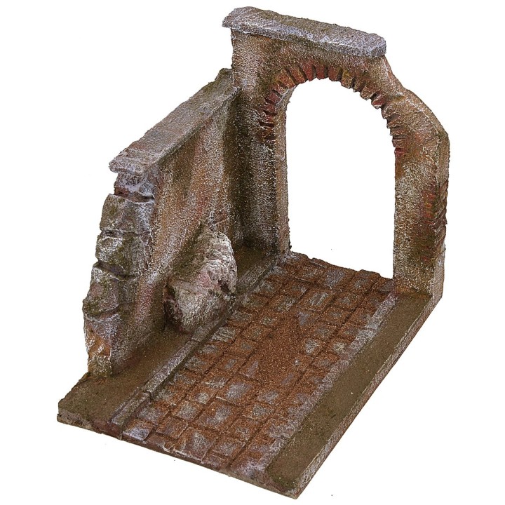 Calle con arco desmontable cm 17,5x24x20 h
