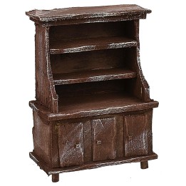 Sideboard in antiqued wood cm 8,7x4,7x12 h