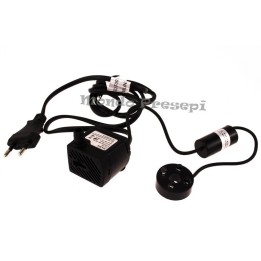 Pompa acqua con led colorati presepe 200l/h cm 35 h.