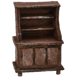 Sideboard in antiqued wood cm 5x3x7,5 h