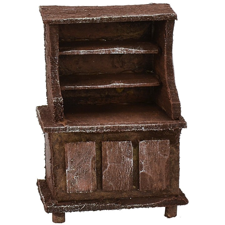 Sideboard in antiqued wood cm 5x3x7,5 h