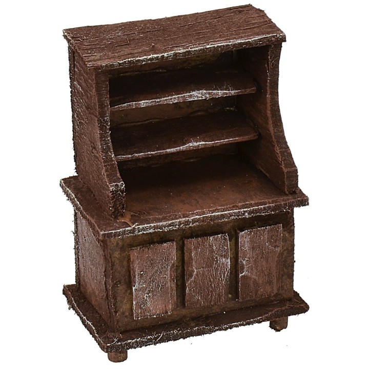 Sideboard in antiqued wood cm 5x3x7,5 h