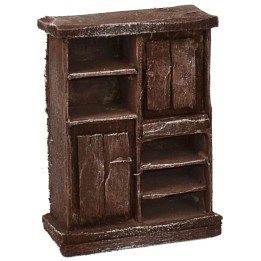 Kitchen cabinet in antiqued wood cm 5x2,5x6,5 h