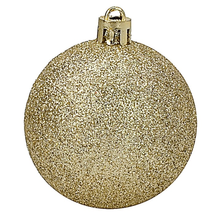 Conjunto de 24 bolas de champán de ø 6-7 cm para árbol de