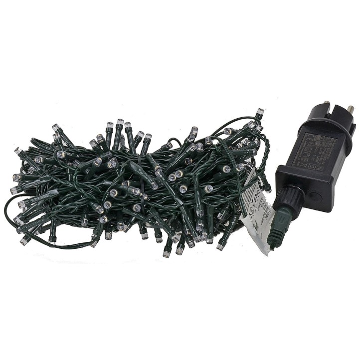 Cadena de 180 luces LED multicolor con juegos de luces para