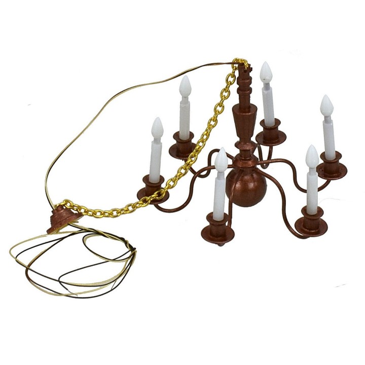Lámpara de seis velas