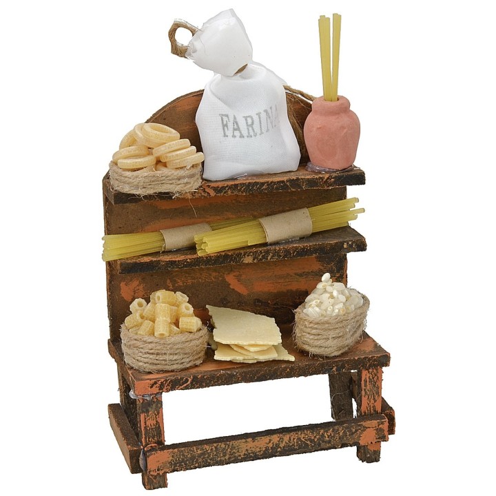Counter with assorted pasta cm 9,5x5x13 h