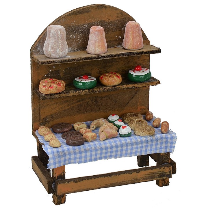 Banco con dulces surtidos cm 9,5x5x12,8 h