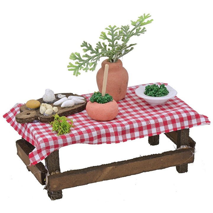 Mesa con pesto cm 9,8x5,6x4 h