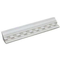 Architrave romana con fregio in gesso cm 28,3x4x4,5 h