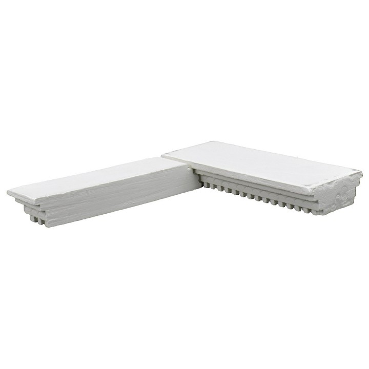 Roman corner architrave in plaster