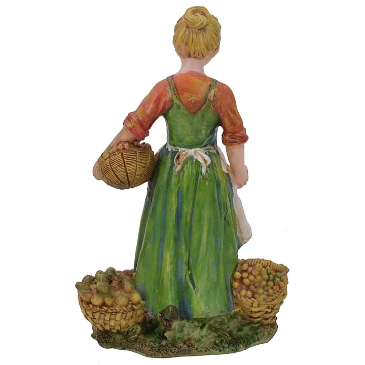 Resin fruit and vegetable seller cm 15
