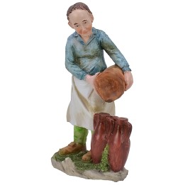 Host with amphorae cm 15 in resin