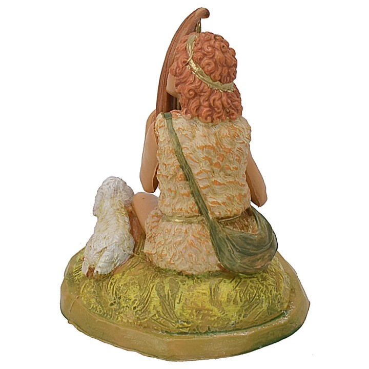 Faun with lyre series 12 cm Fontanini