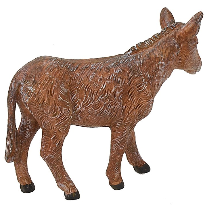 Asno de pie marrón serie 19 cm Fontanini