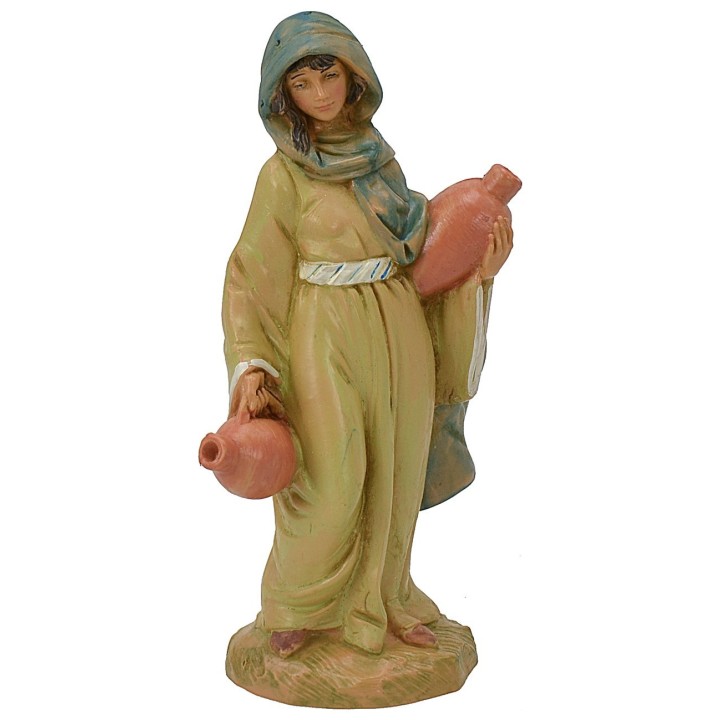 Oriental woman with jugs 12 cm Fontanini