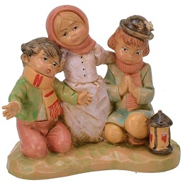 Kneeling children series 12 cm Fontanini