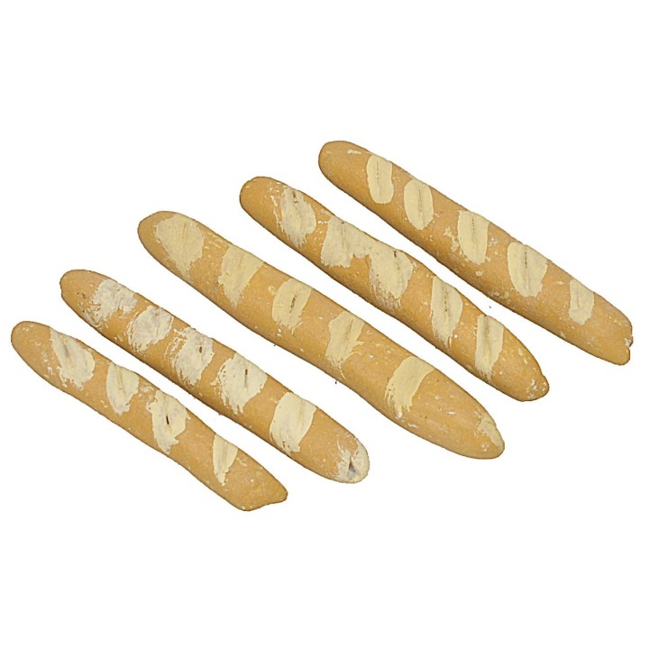 Set 5 pane baguette da 3,5-4,9 cm