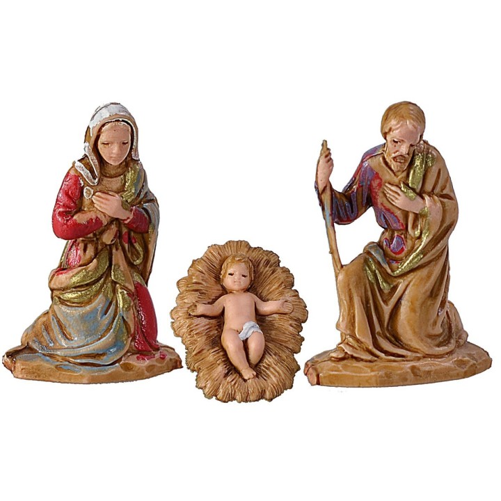 Natività 5 soggetti serie 3,5 cm Landi Moranduzzo