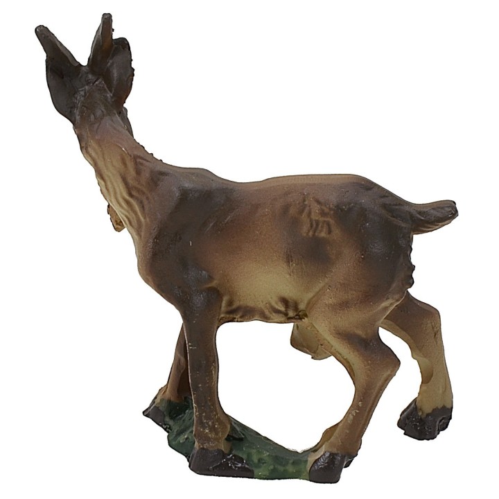 Resin young goat milker series 9 cm