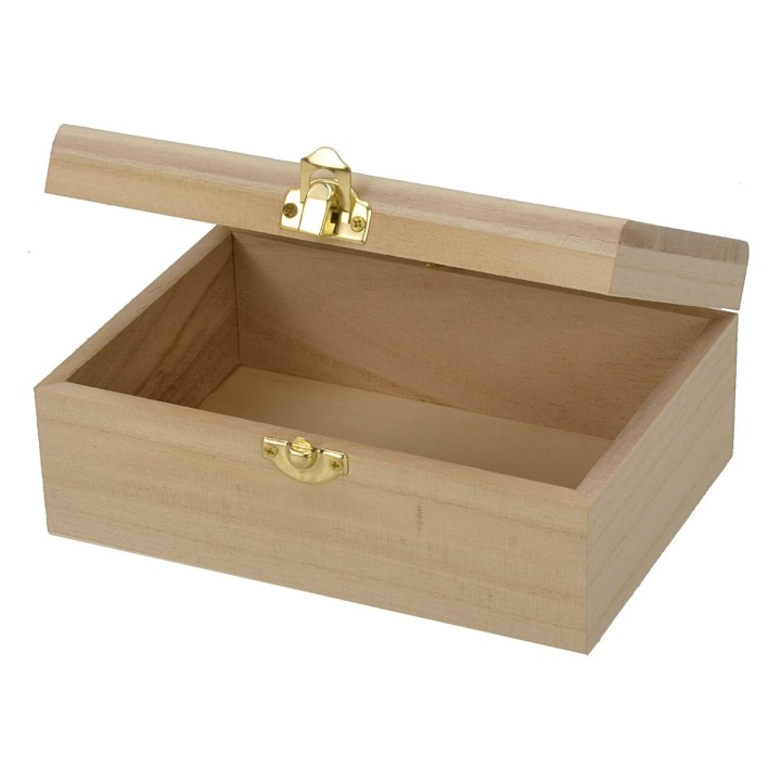 Wooden box cm 17x12x7 h