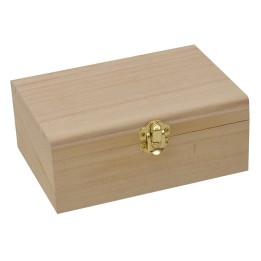 Wooden box cm 17x12x7 h