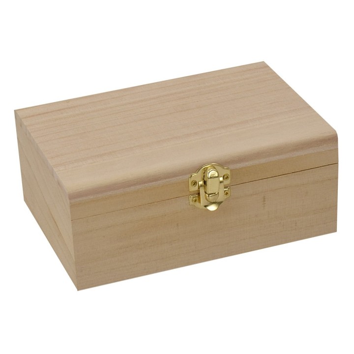 Wooden box cm 17x12x7 h