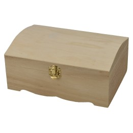 Wooden trunk cm 22x15,5x9,7 h