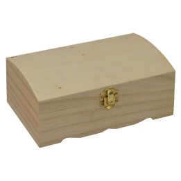 Bauletto in legno cm 19,2X12,5X7,8 h