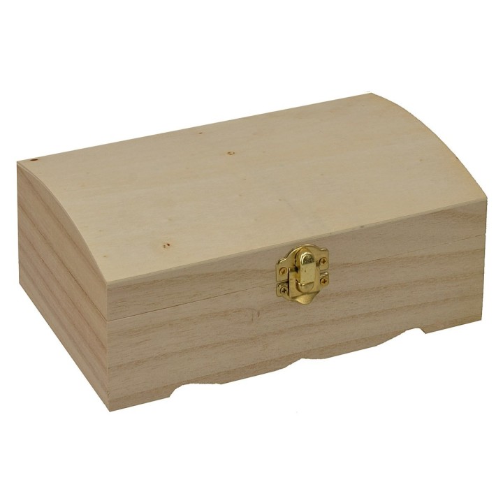 Bauletto in legno cm 19,2X12,5X7,8 h