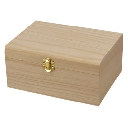 Cofanetto in legno cm 20x14,7x9,6 h