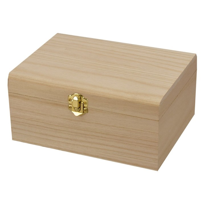 Caja de madera de 20x14,7x9,6 cm h