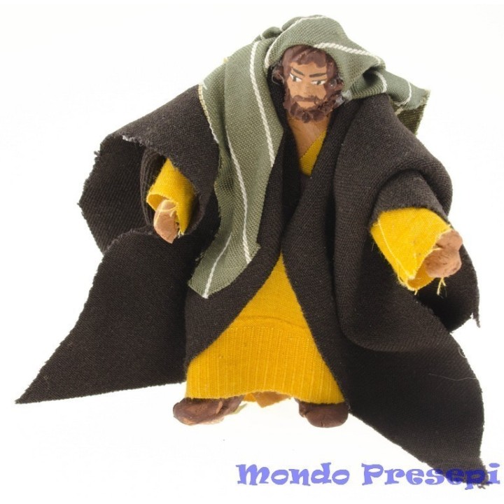 San Giuseppe e Maria snodati serie 8 cm