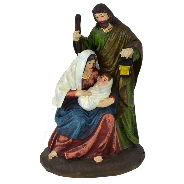 Natività in resina cm 9x7x13,5 h