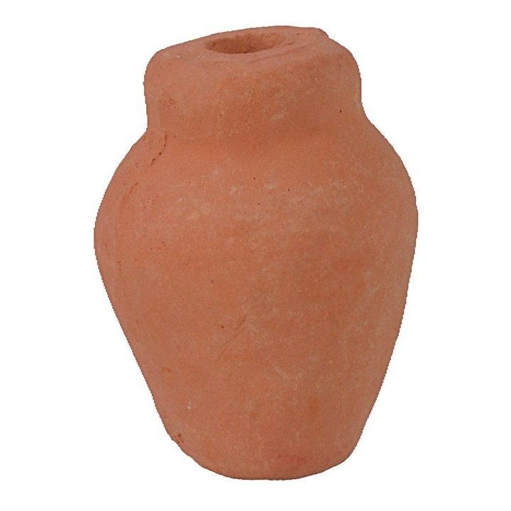 Set 5 vasi in terracotta h 2,3 cm