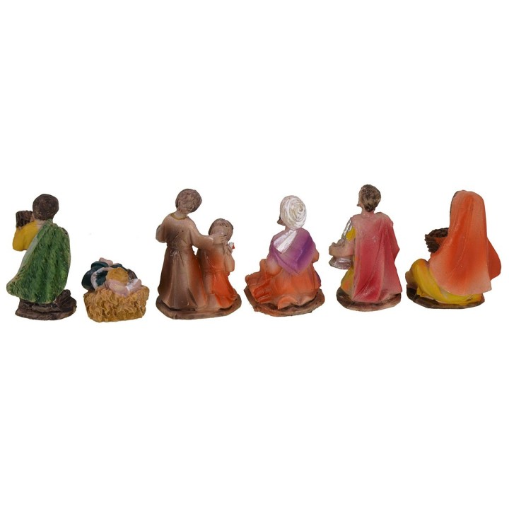 Set 24 statuine in resina 6,5-7 cm