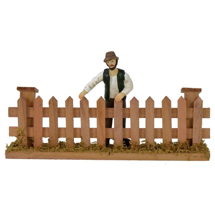 Staccionata in legno cm 13x2x5 h.