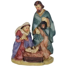 Natività in resina cm 7x3x10 h