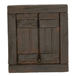Finestra in resina effetto legno cm 5,8x0,6x6,6 h