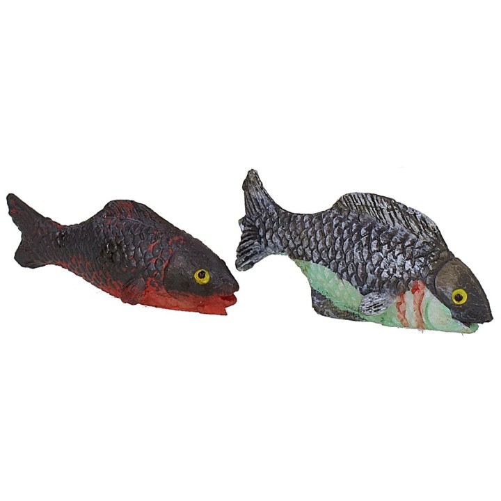 Conjunto de dos peces en resina