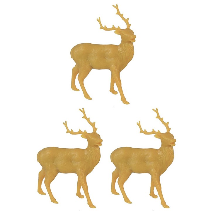 Set of 3 deers in pvc cm 4x5 h