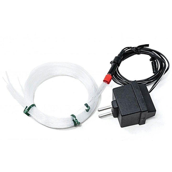Led illuminator with fiber optic 30-point crib - S1LB Frisa