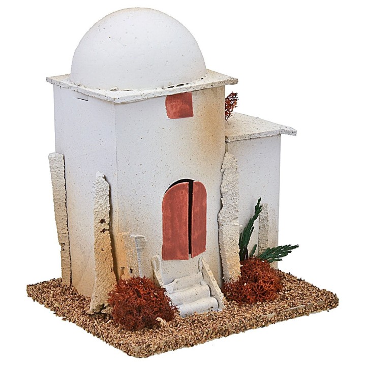 Casa araba con cupola e scala cm 14x12,5x17 h