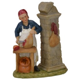 Resin butcher scene 9 cm