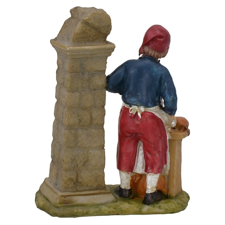 Resin butcher scene 9 cm