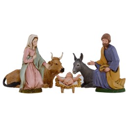 Natività 5 soggetti serie 12 cm Landi Moranduzzo