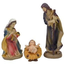 Natividad 3 figuras para belén en resina serie 40 cm