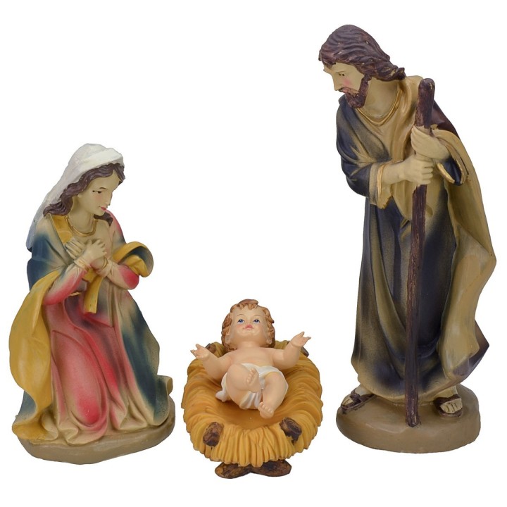Natividad 3 figuras para belén en resina serie 40 cm