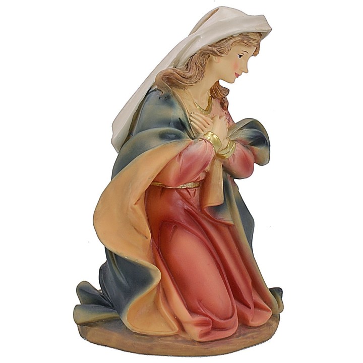 Natività 5 soggetti in resina serie 25 cm