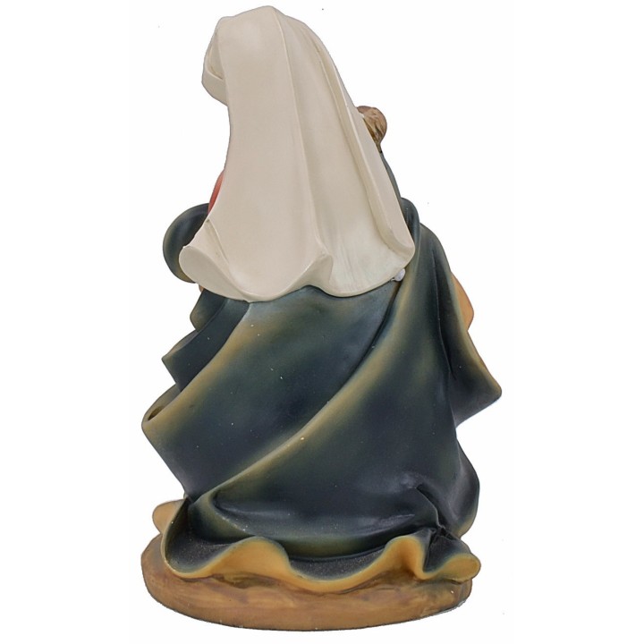 Natività 5 soggetti in resina serie 25 cm
